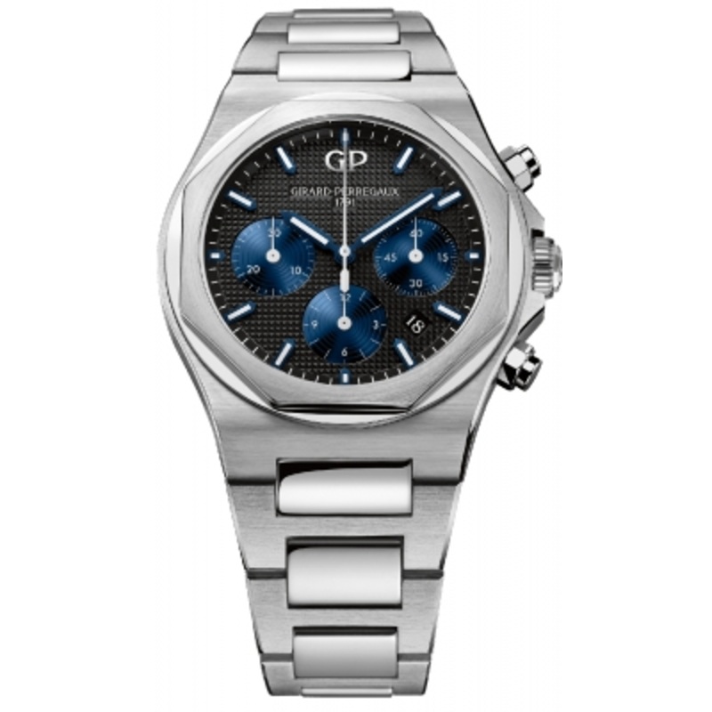 81020-11-631-11a Girard Perregaux Laureato Chronograph 42mm Mens Watch