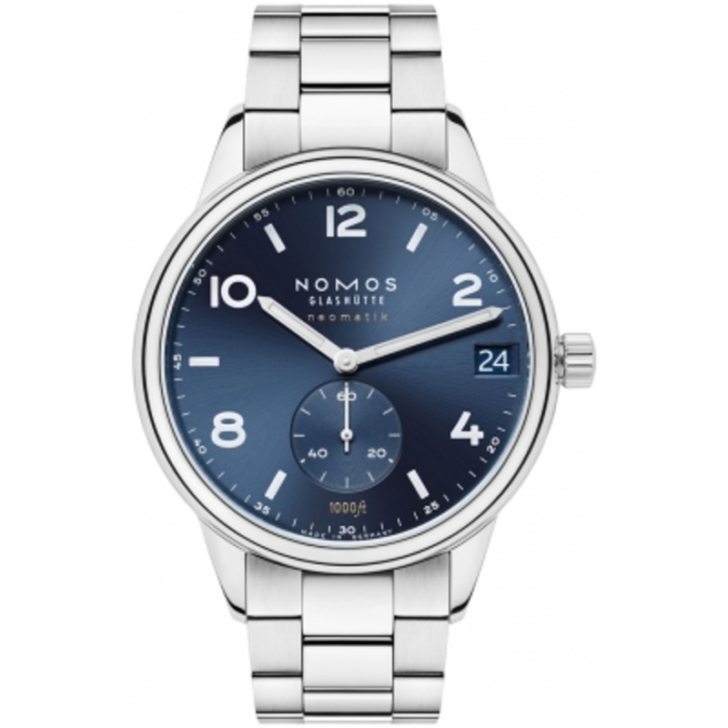 782   Nomos Glashutte Club Sport Neomatik Date 42mm Mens Watch