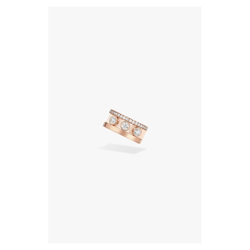 Move Romane Clip Earring in Pink Gold – Messika