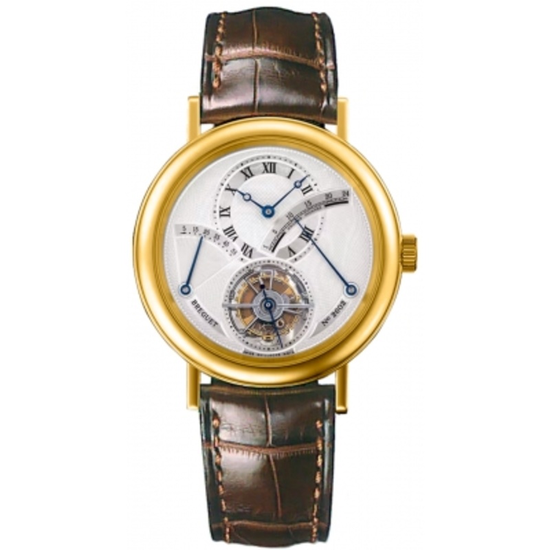 3657ba/12/9v6   Breguet Tourbillon Power Reserve & 24 Hour Mens Watch
