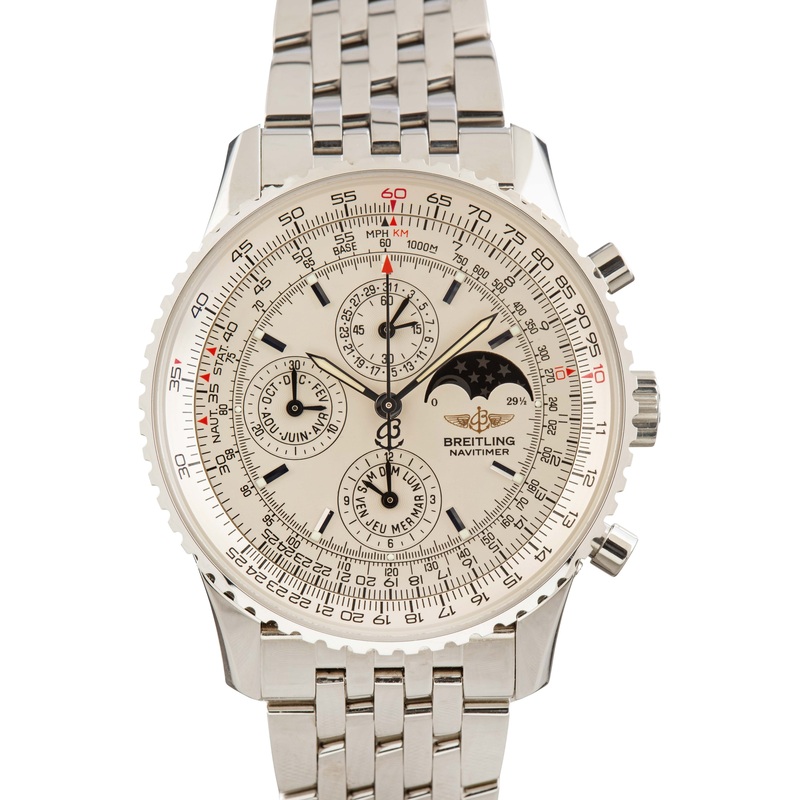 Buy Used Breitling Navitimer A1934012G512  – Sku: 180851