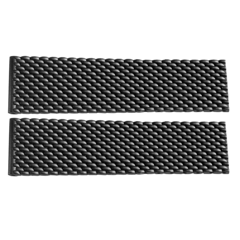 Breitling Aero Classic 22mm Black Rubber Strap 279S