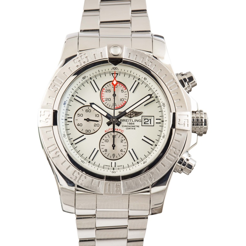 Buy Used Breitling Super Avenger II A1337111G779  – Sku: 173481