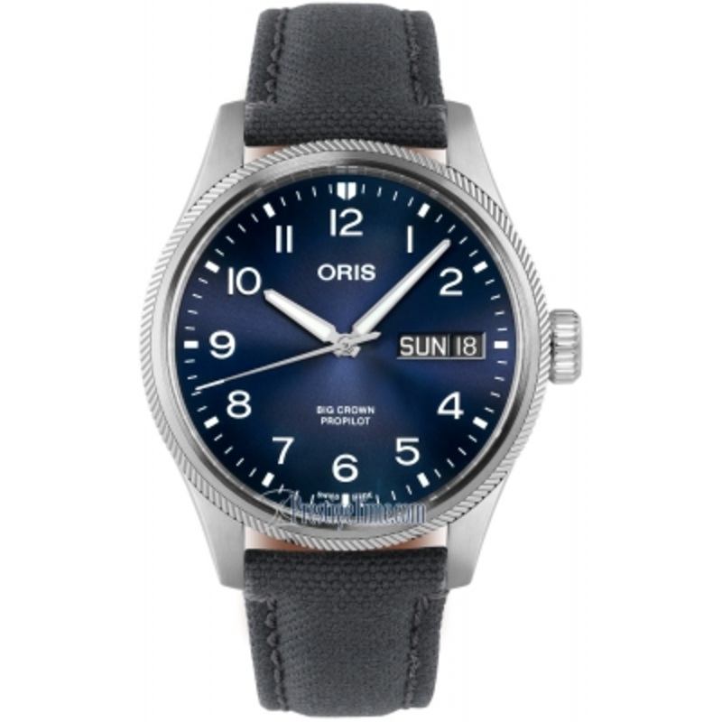 01 752 7760 4065-07 3 22 05LC Oris Big Crown ProPilot Day Date 44mm Mens Watch