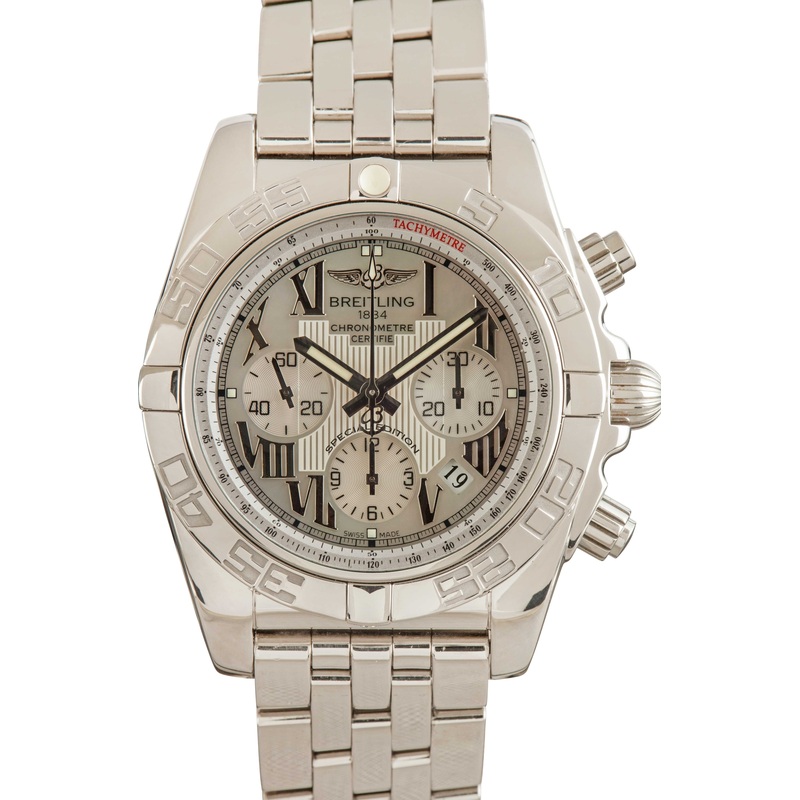Buy Used Breitling Chronomat AB0110  – Sku: 169165