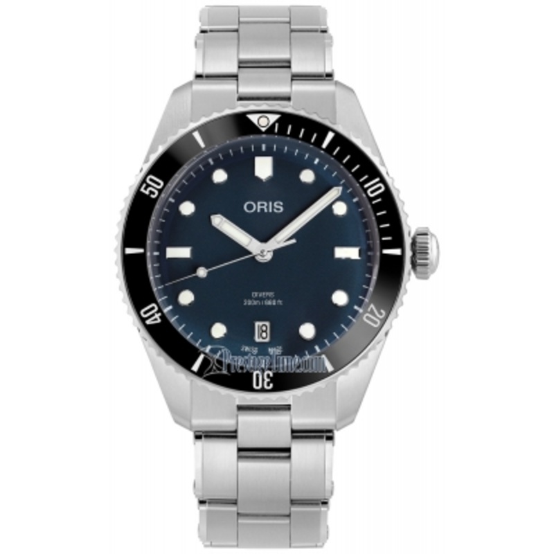 01 733 7795 4055-Set   Oris Divers Date 39mm Mens Watch