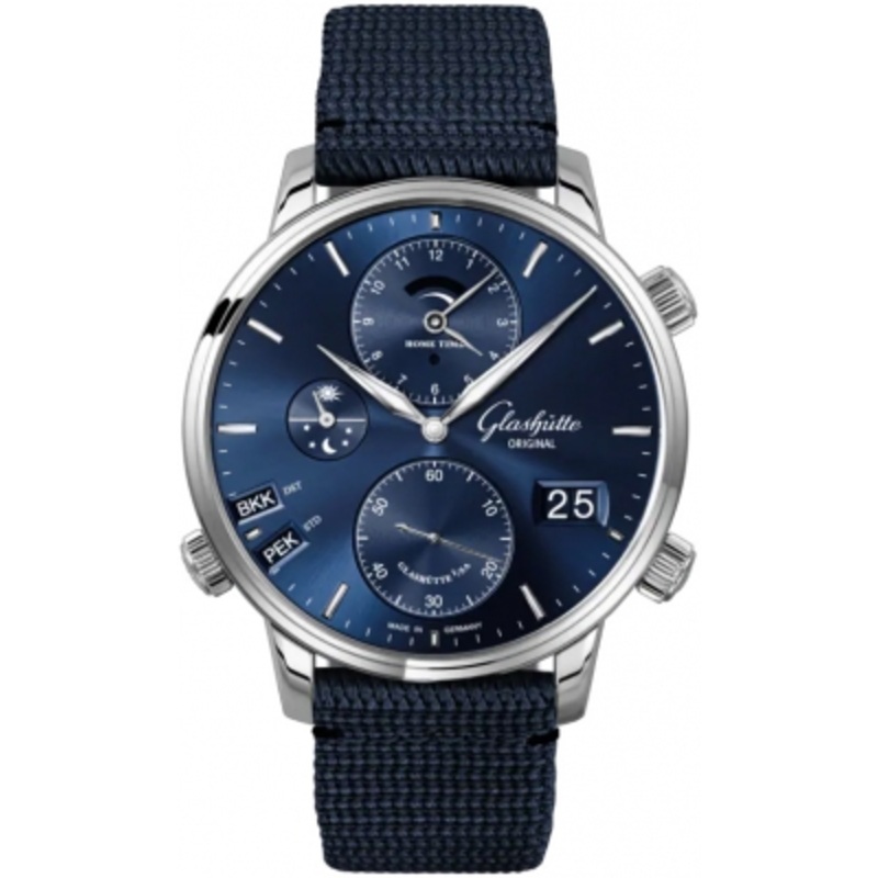 1-89-02-05-02-64   Glashutte Original Senator Cosmopolite 44mm Mens Watch