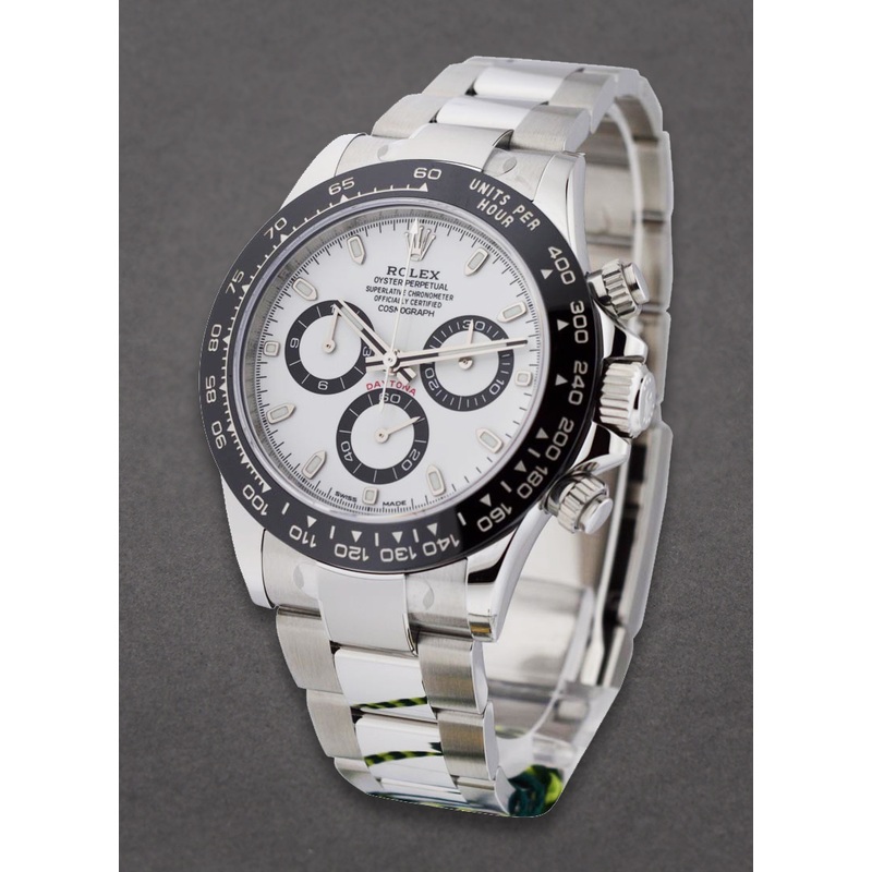 116500 white Rolex Daytona Steel