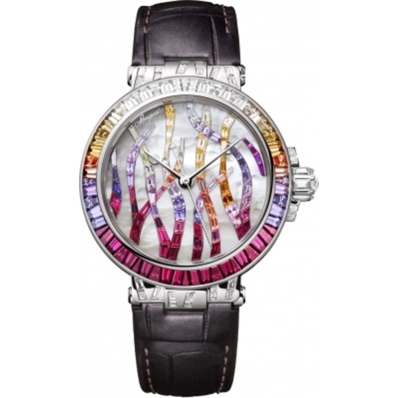 9509bb/5r/984/rd0r Ruby Breguet Marine Haute Joaillerie 35.8mm Ladies Watch