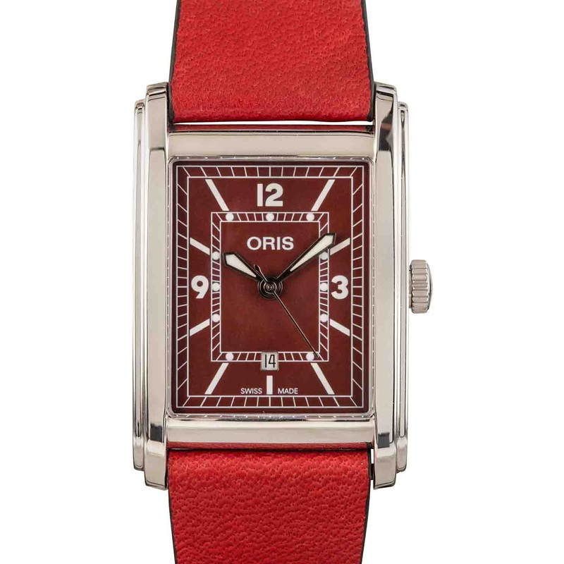 Buy Oris Rectangular 01 561 7783 4068-07 5 19 18  – Sku: 01 561 7783 4068