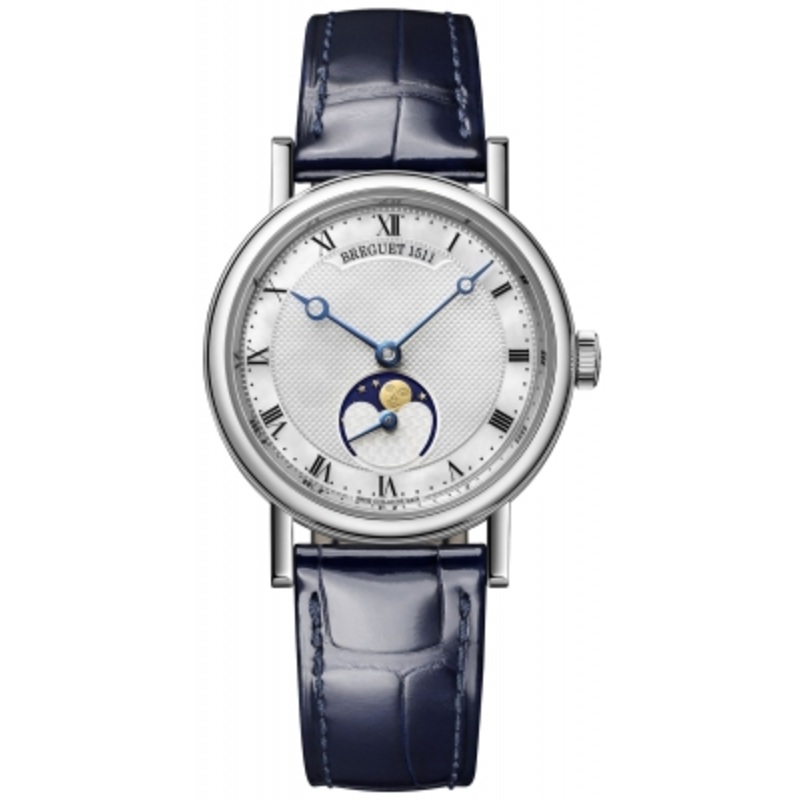 9087bb/52/964   Breguet Classique Automatic Moonphase 30mm Ladies Watch