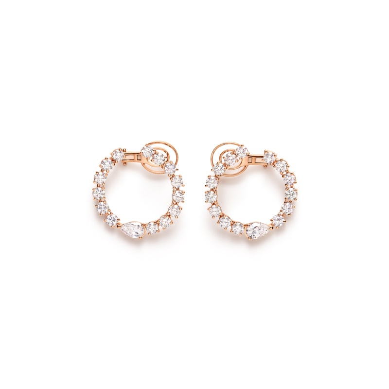 Diamond Twist Earrings – Bucherer Fine Jewellery
