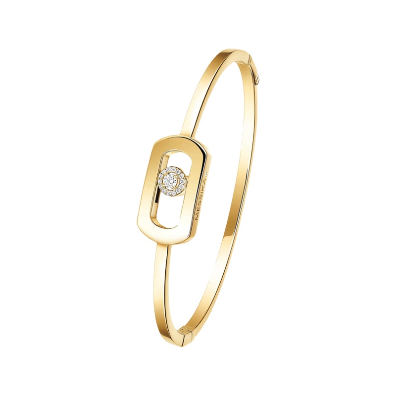So Move Bangle in Yellow Gold Size M – Messika