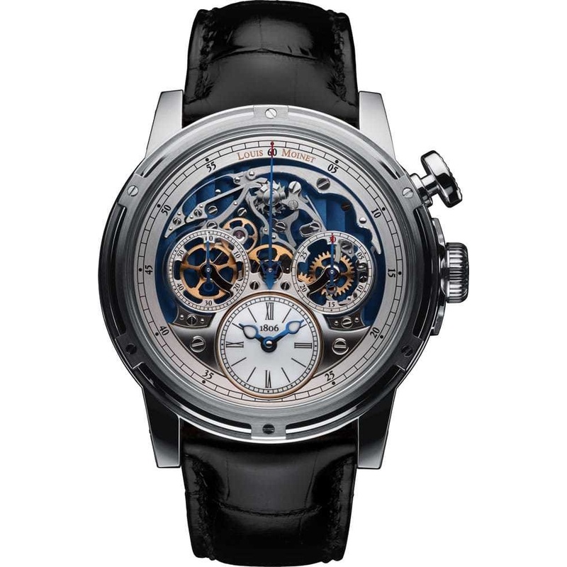 Louis Moinet Memoris White Gold LM-54.70.80B