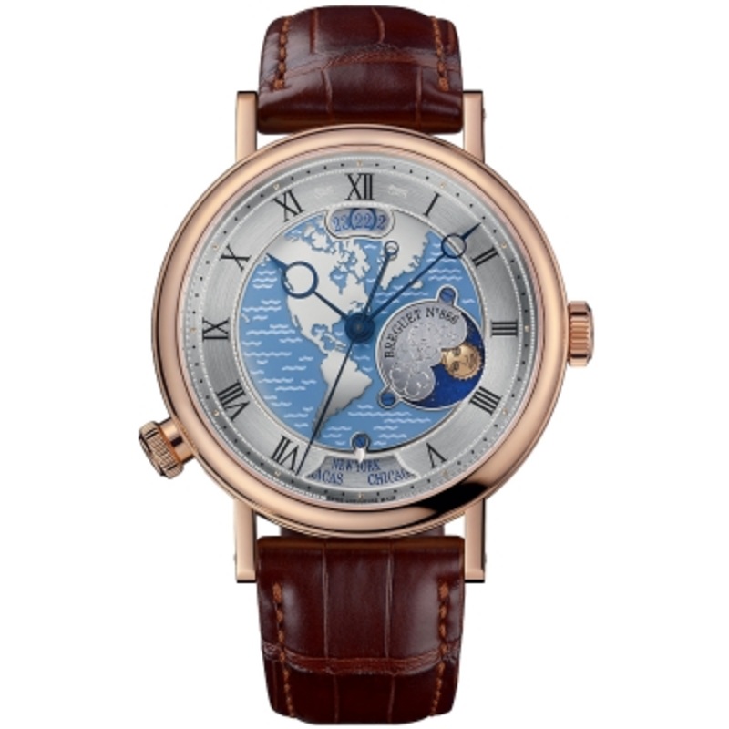 5717br/us/9zu Americas Breguet Classique Hora Mundi Mens Watch