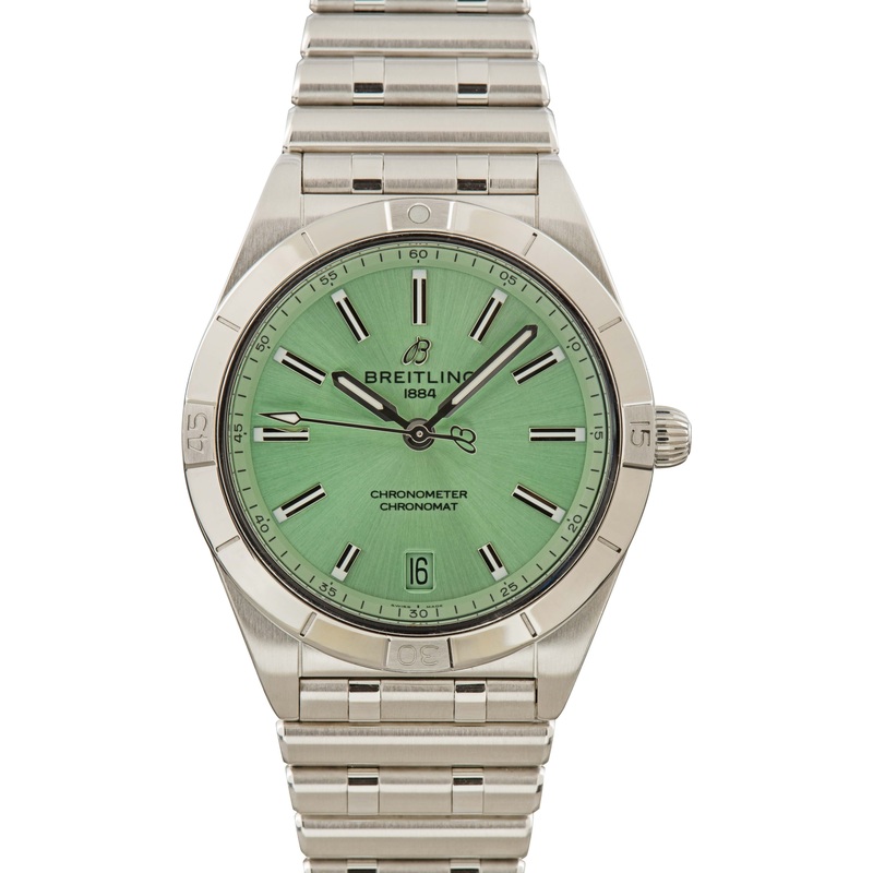 Buy Used Breitling Chronomat A10380  – Sku: 168609