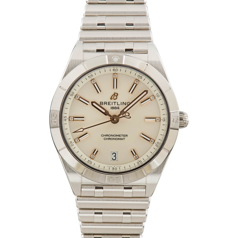 Buy Used Breitling Chronomat A10380101A2A1  – Sku: 167020