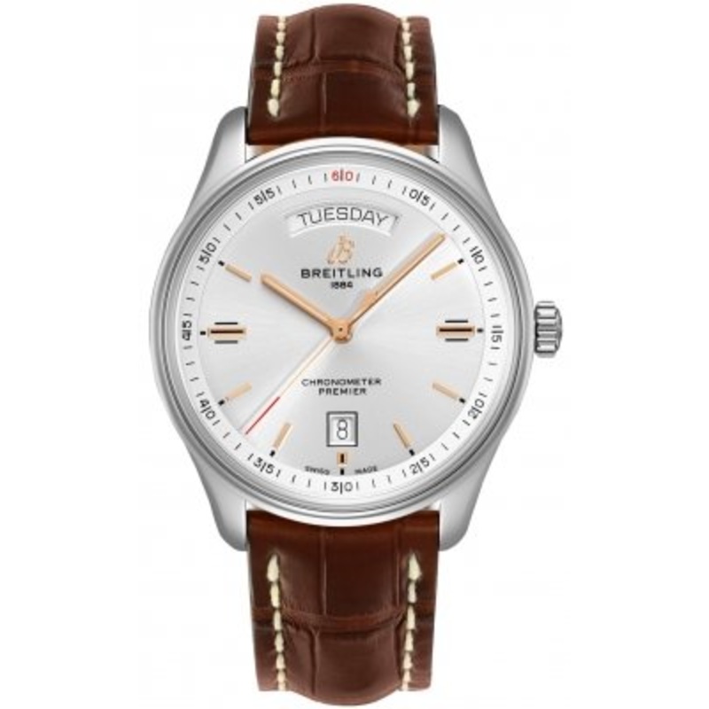 a45340211g1p1 Breitling Premier Automatic Day Date 40 Mens Watch