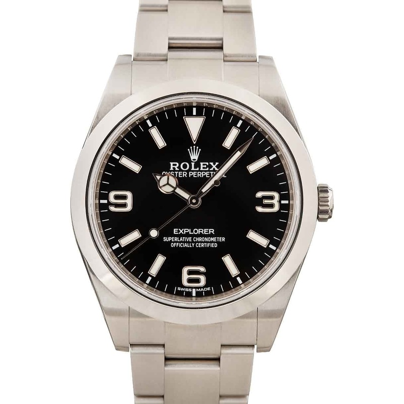 Buy Used Rolex Explorer 214270  – Sku: 157785